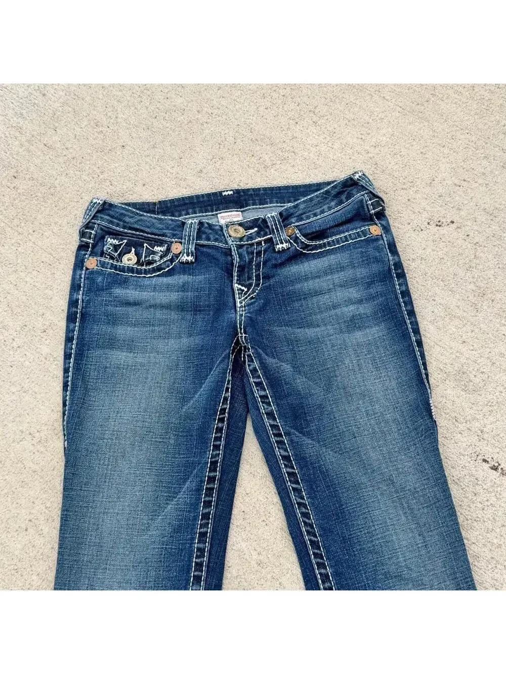 True Religion Bootcut Billy Big T Jeans Mens 29x33 (Tag 27) Made In USA VTG Y2K